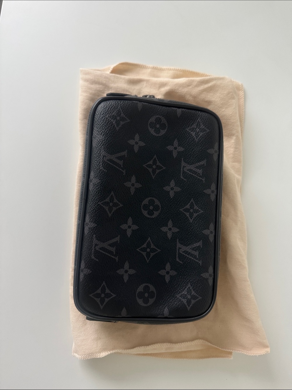 Louis Vuitton Black Monogram Toiletry Pouch